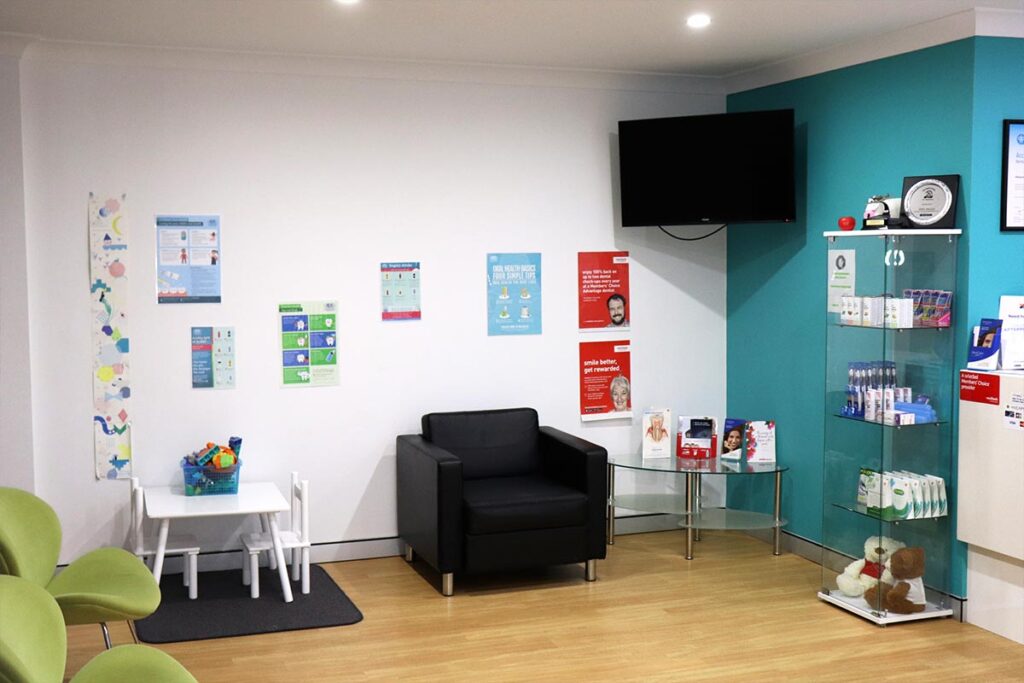 Waiting Area Pittsworth Dental